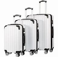 Image result for White Suitcase