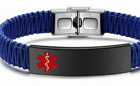 Image result for Medical ID Bracelet Wristband