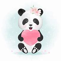 Image result for Panda Love Cartoon Sanam