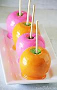Image result for Red Caramel Candy Apples