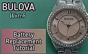 Image result for Bulova Quartz Watch Battery
