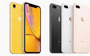 Image result for iPhone XR and 8 Plus