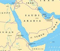 Image result for Red Sea Middle East Map