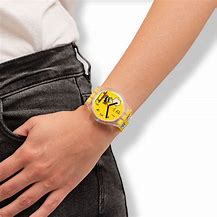 Image result for Peanuts Pow WoW Quartz Yellow Dial Unisex Watch