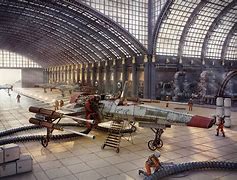 Image result for Futuristic Air Hanger