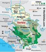 Image result for Vojvodina Map with Rivers and Cities