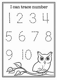 Image result for Preschool Number Worksheets Kindergarten