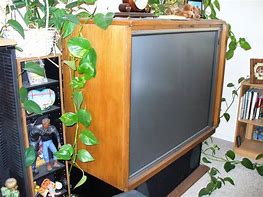 Image result for Old Big Screen Three Tube TV