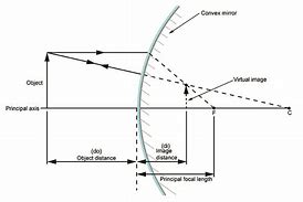 Image result for Convex Mirror Focal Length