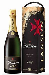 Image result for Lanson Black Label Champagne Massive
