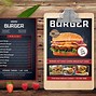 Image result for Burger Display Menu