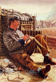 Image result for Civil War Confederate Soldiers Art
