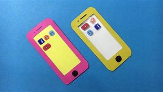 Image result for How to Make a Phone Out of Paper for Kids