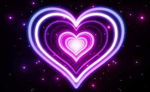 Image result for Purple Hearts Neon Aesthetic
