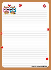 Image result for Writing Stationery Free Printable