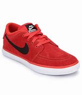 Image result for Red Nike Casual Shoes