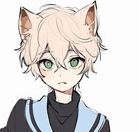 Image result for Kawaii Anime Chibi Neko Boy