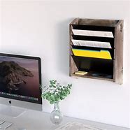 Image result for Wooden Wall File Organizer