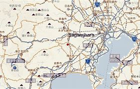 Image result for Sagamihara On the Map