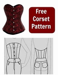 Image result for Corset Dress Pattern