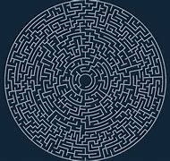 Image result for Circular Maze Structure Plan