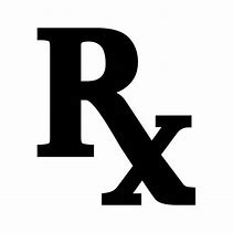 Image result for RX Logo Black and White