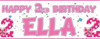Image result for Happy 2nd Birthday Banner