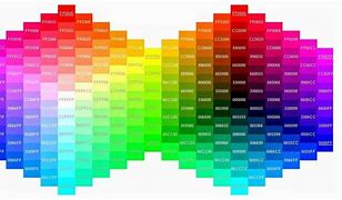 Image result for Hexadecimal Color Code Chart