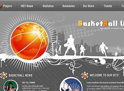 Image result for Free Basketball Website Templates