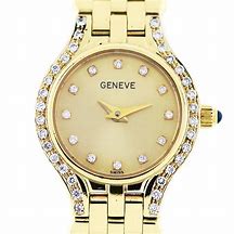 Image result for Geneva Gold Watch
