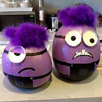 Image result for No Carving Minion Pumpkin