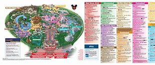 Image result for Map of Disneyland Hotels and Parks