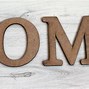 Image result for Wooden Craft Letters