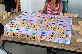 Image result for Giant Scrabble Board Game