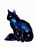 Image result for Cat with Galazy Drawing