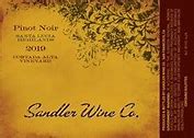 Image result for Sandler Company Pinot Noir Cortada Alta