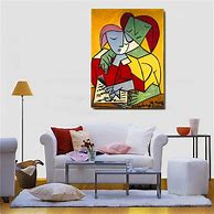 Image result for Mother Helping Daughter with Homework Abtract Painting by Poblo Picasso