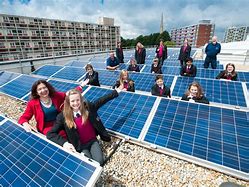 Image result for Solar Panels On School Roof