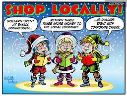 Image result for Funny Christmas Shopping Cartoons
