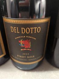 Image result for Del Dotto Pinot Noir Swan FF Vosges Cinghiale