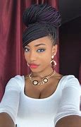 Image result for Box Braids Updo Styles