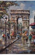Image result for Paris Arc Painting