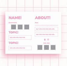 Image result for Pink Aesthetic Template