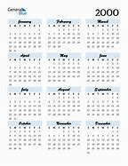 Image result for View 2000 Calendar
