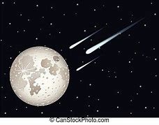 Image result for Comet Diagram with Labels