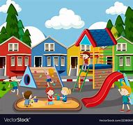 Image result for Playground in School Clip Art