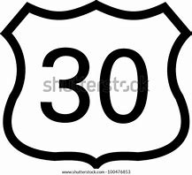 Image result for 30 Road Sign