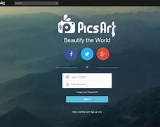 Image result for For Free Sign in to PicsArt