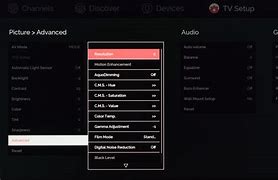 Image result for Sharp TV Color Settings