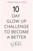 Image result for 30-Day Glow Up Challenge